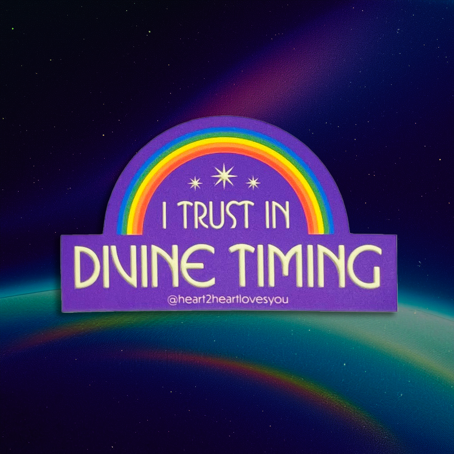 Divine Timing Sticker