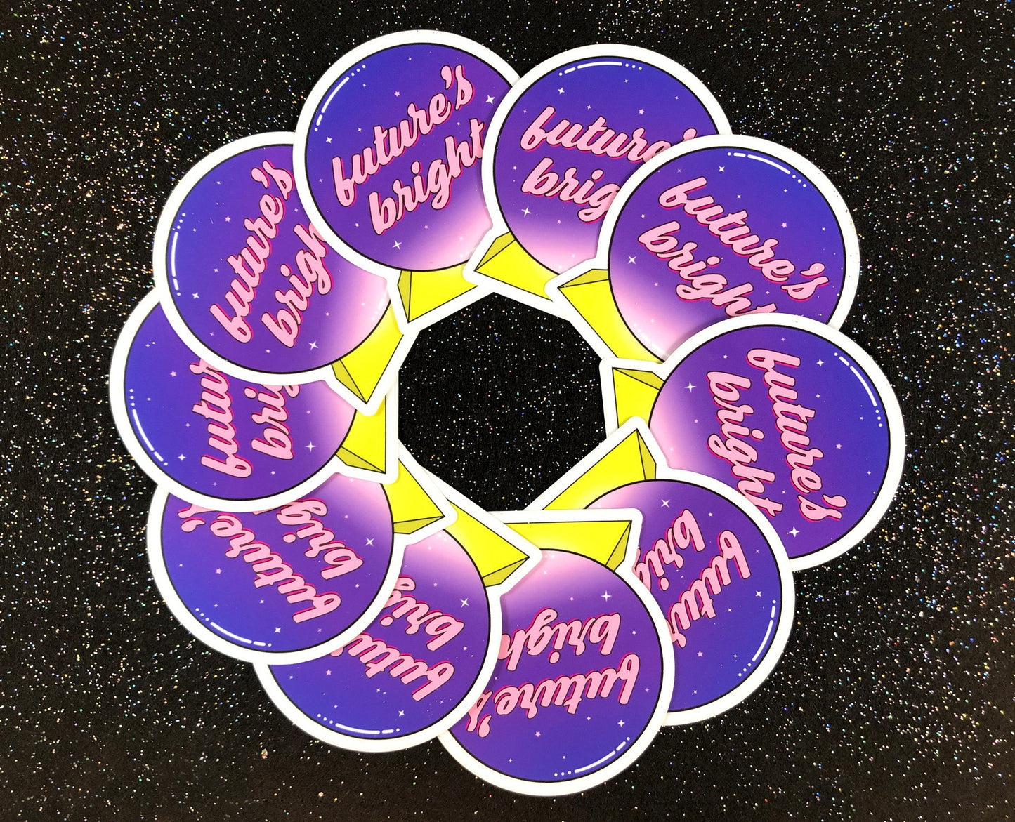 Future’s Bright Crystal Ball Sticker