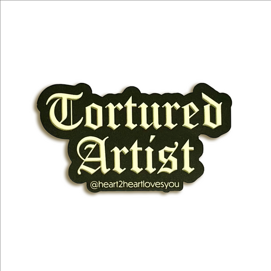 Tortured Artist Sticker