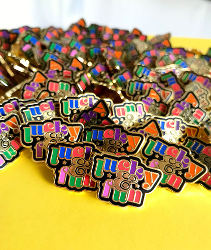 Lucky & Fun Enamel Pin