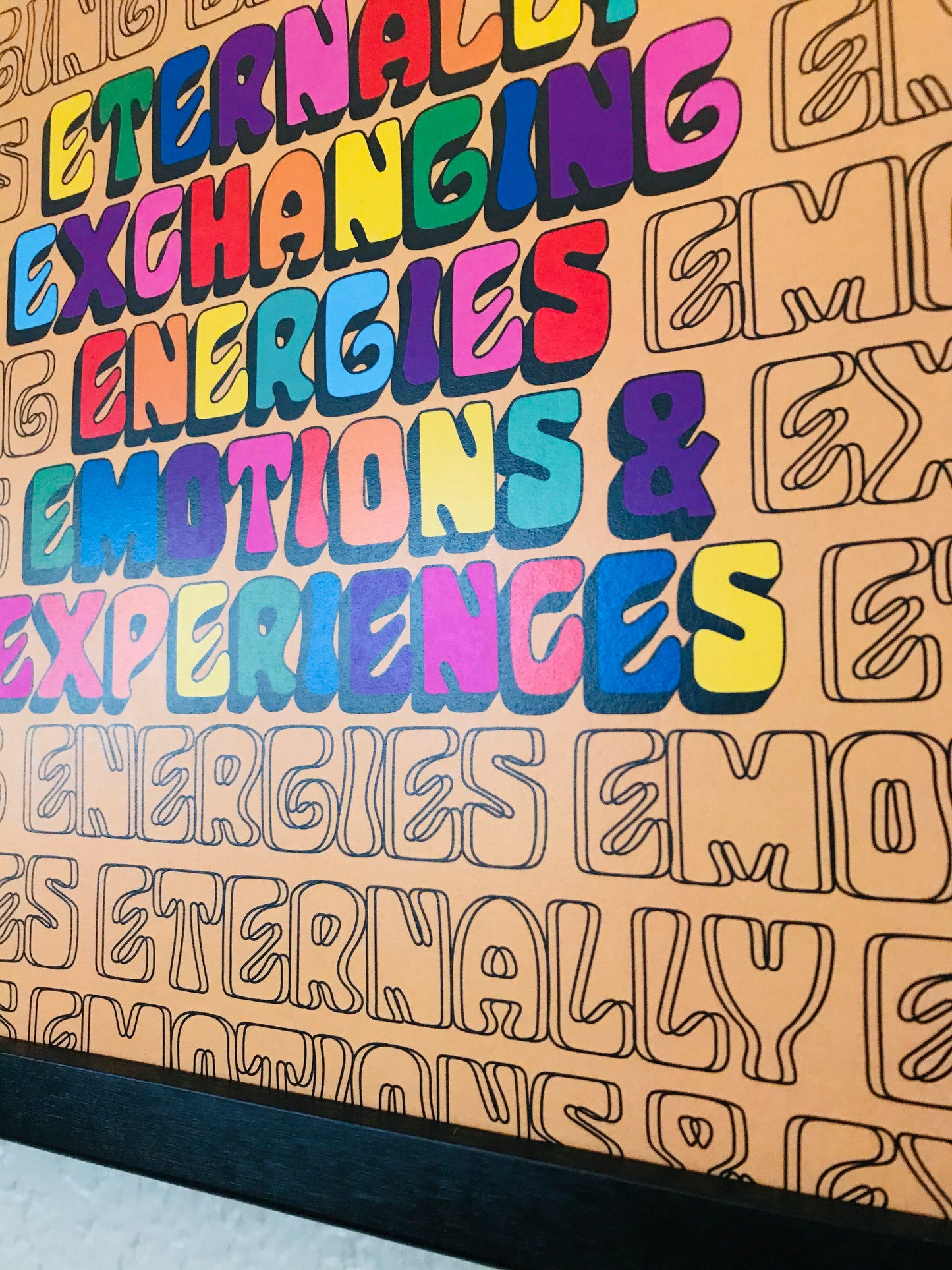 Engeries, Emotions, Experiences Poster