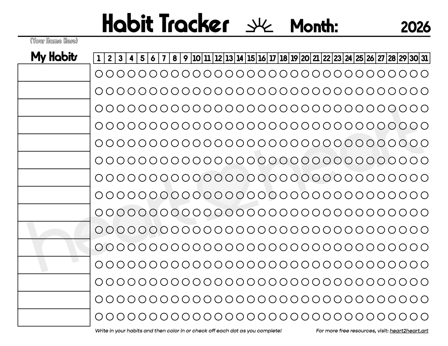 Habit Tracker (Free)