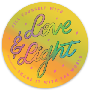 Love & Light Sticker