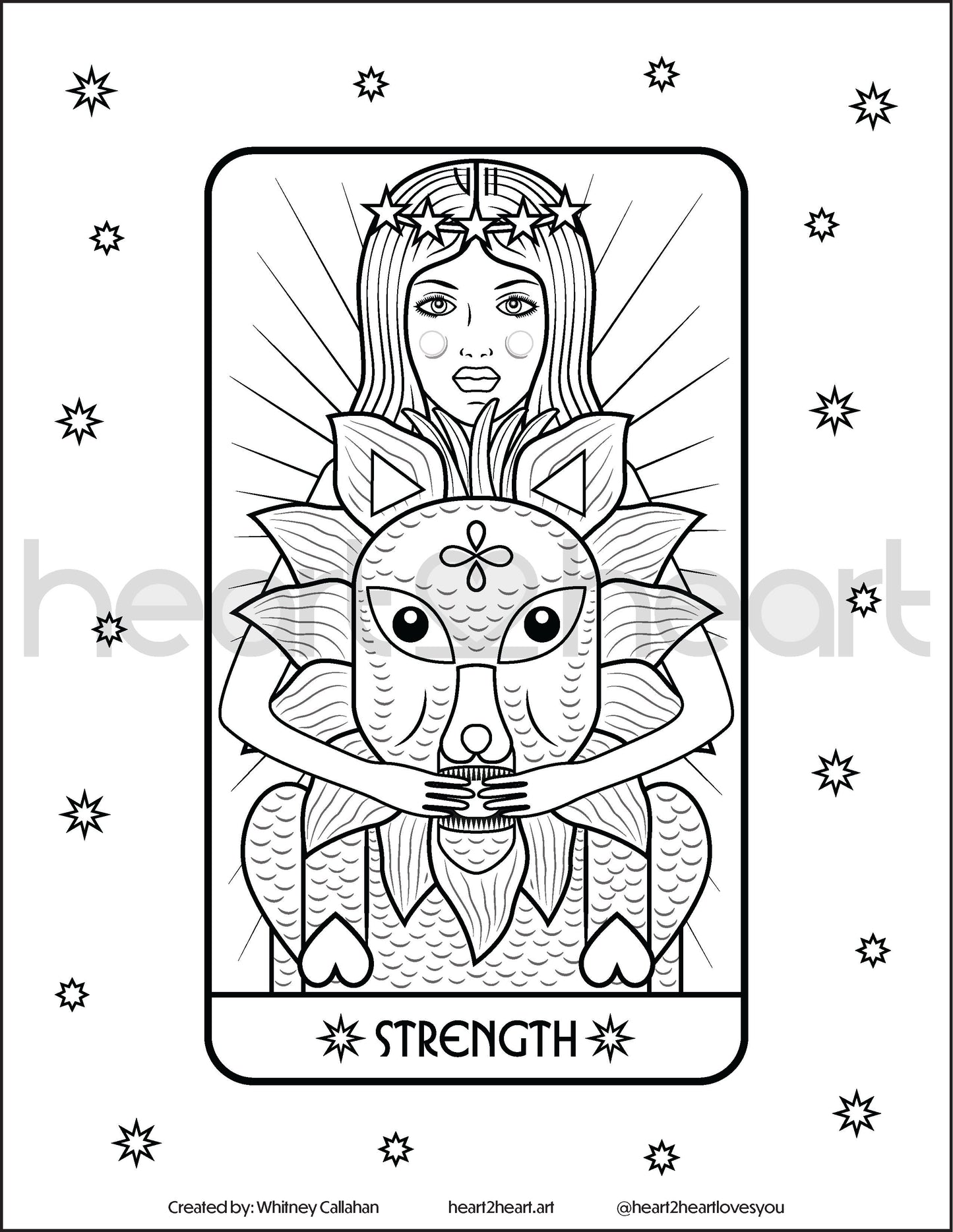 Tarot Coloring Pages (Free)