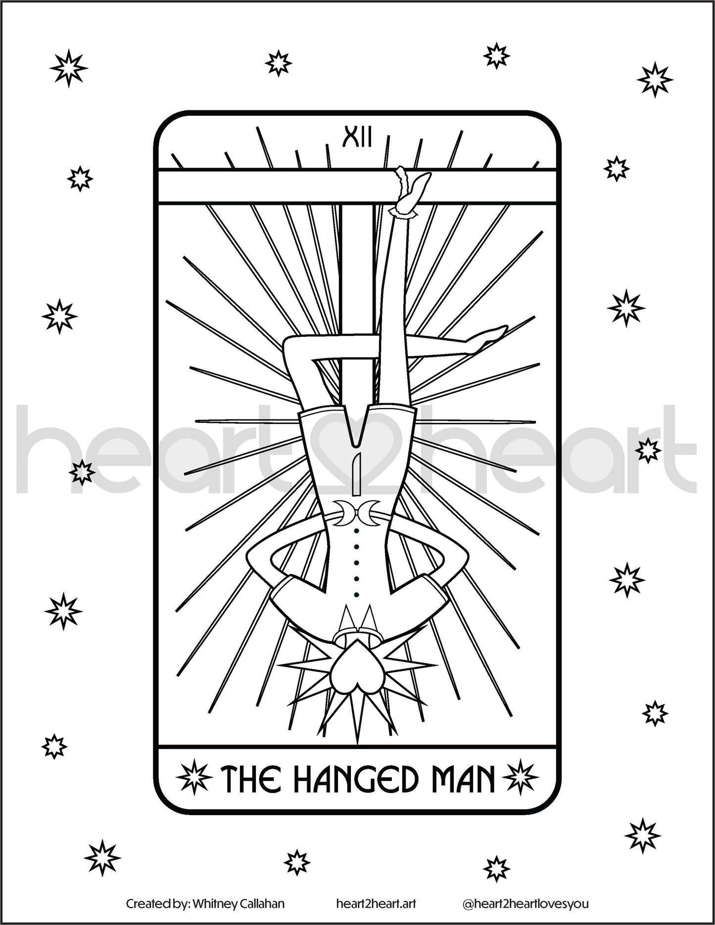 Tarot Coloring Pages (Free)