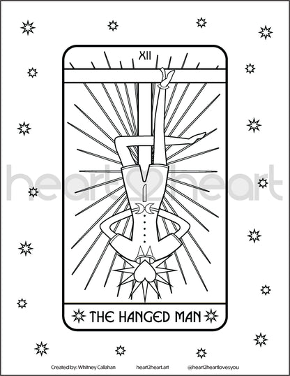 Tarot Coloring Pages (Free)