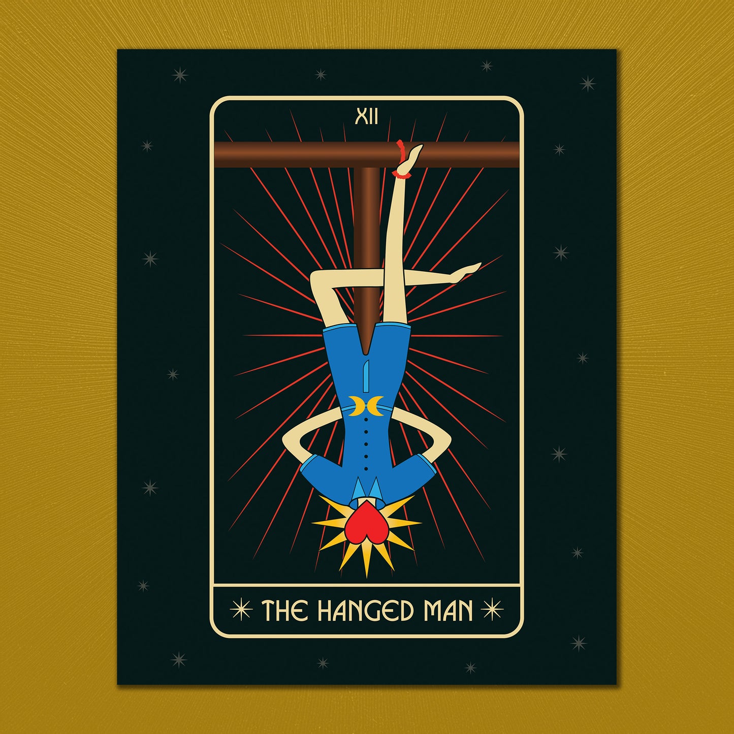 The Hanged Man Tarot Art Print