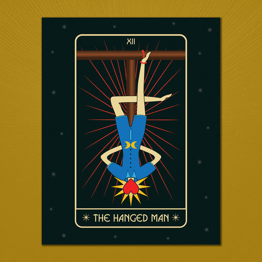 The Hanged Man Tarot Art Print