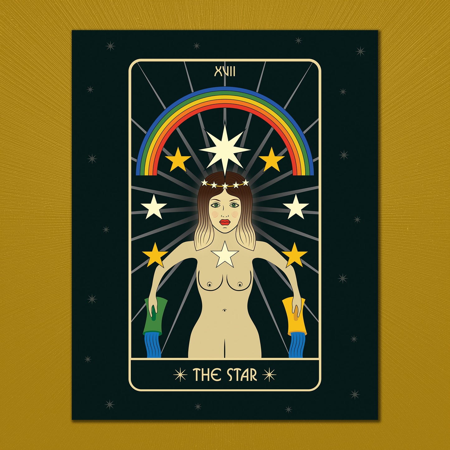 The Star Tarot Art Print