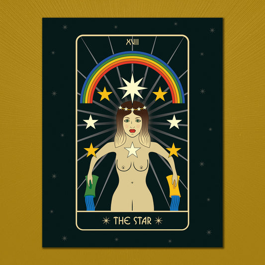 The Star Tarot Art Print